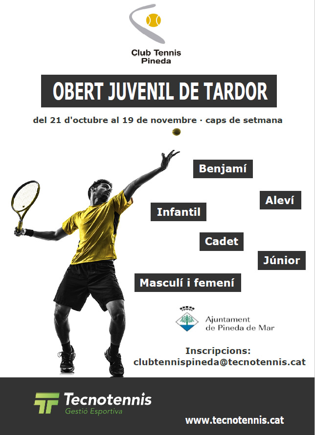 Circuit Juvenil Tardor Tennis Pineda