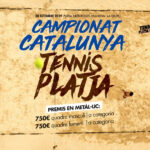 EL CAMPIONAT DE CATALUNYA DE TENNIS PLATJA, EL 28 DE SETEMBRE A VILANOVA I LA GELTRÚ