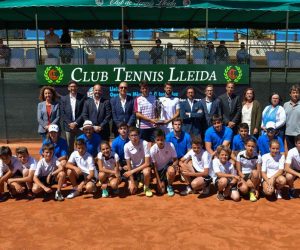 El Club Tennis Lleida corona Pedro Martínez i Olga Sáez com a nous campions