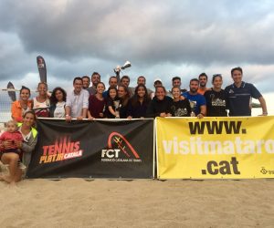 Magnífic Campionat de Catalunya per Equips de Tennis Platja