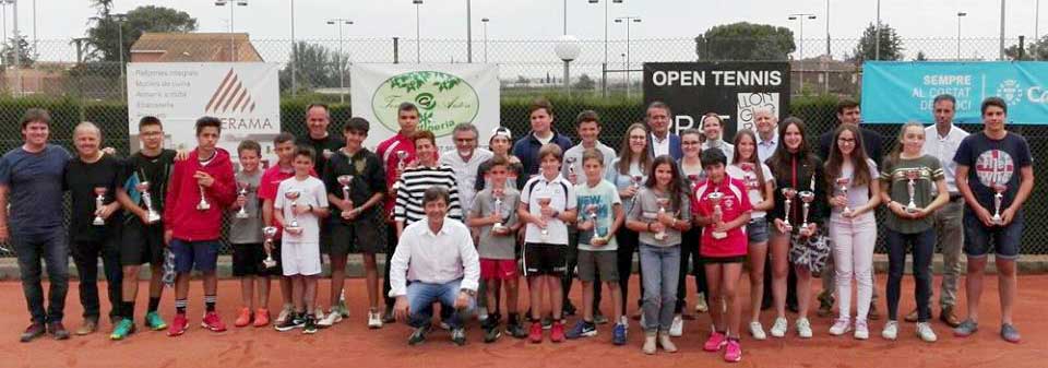 L’Open Prat Llongueras del CT Lleida corona els campions i campiones