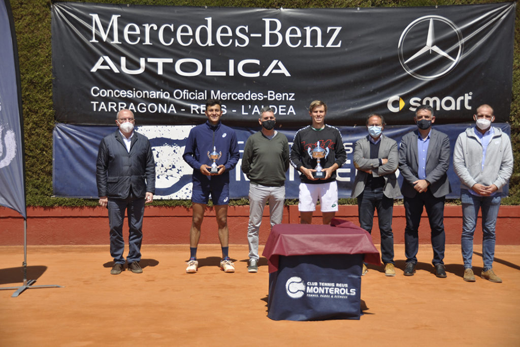 Matteo Martineau, campió del Torneig Internacional de Tennis ITF World Tennis Tour Autolica Mercedes Benz del Monterols