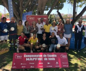 GRANS RESULTATS DEL TENNIS CATALÀ AL CAMPIONAT D’ESPANYA DE VETERANS