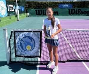 MARIYAM NURZHAN, CAMPIONA DEL TENNIS EUROPE SUB 14 DE CIUDAD DE A CORUÑA