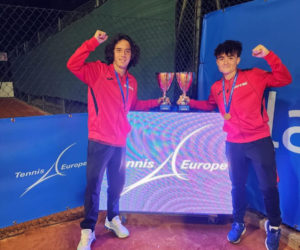 TITO CHÁVEZ I EUDALD GONZÁLEZ, CAMPIONS D’EUROPA SUB 16