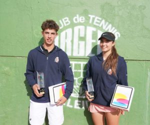 ALEX ESCOFET I MARIA PARÉS, CAMPIONS DEL TENNIS EUROPE SUB 16 DEL TENNIS URGELL