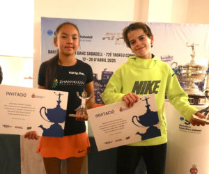 BENCE MARKOVITS I MARIAM NURZHAN, CAMPIONS DELS BOBS SUB 14 DE GIRONA